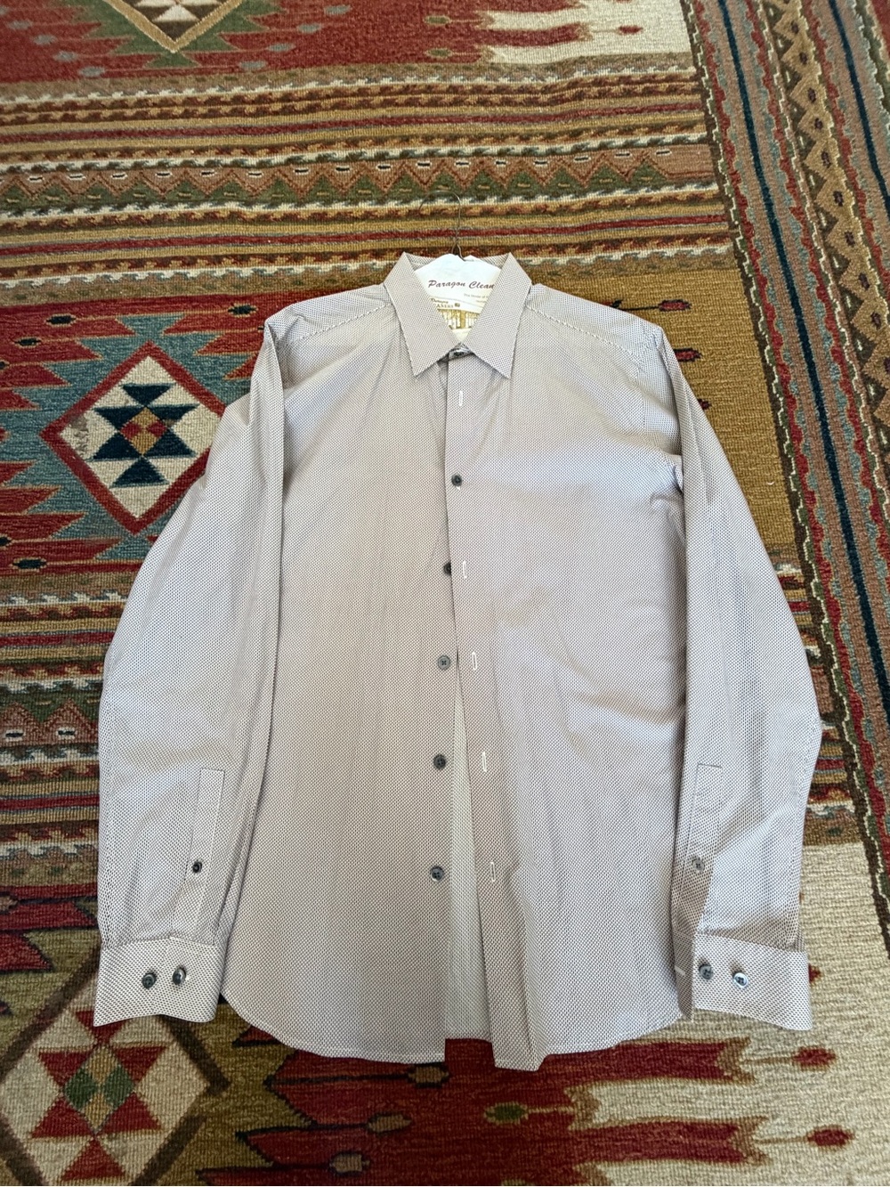 Men's Light Gray Dress Shirt